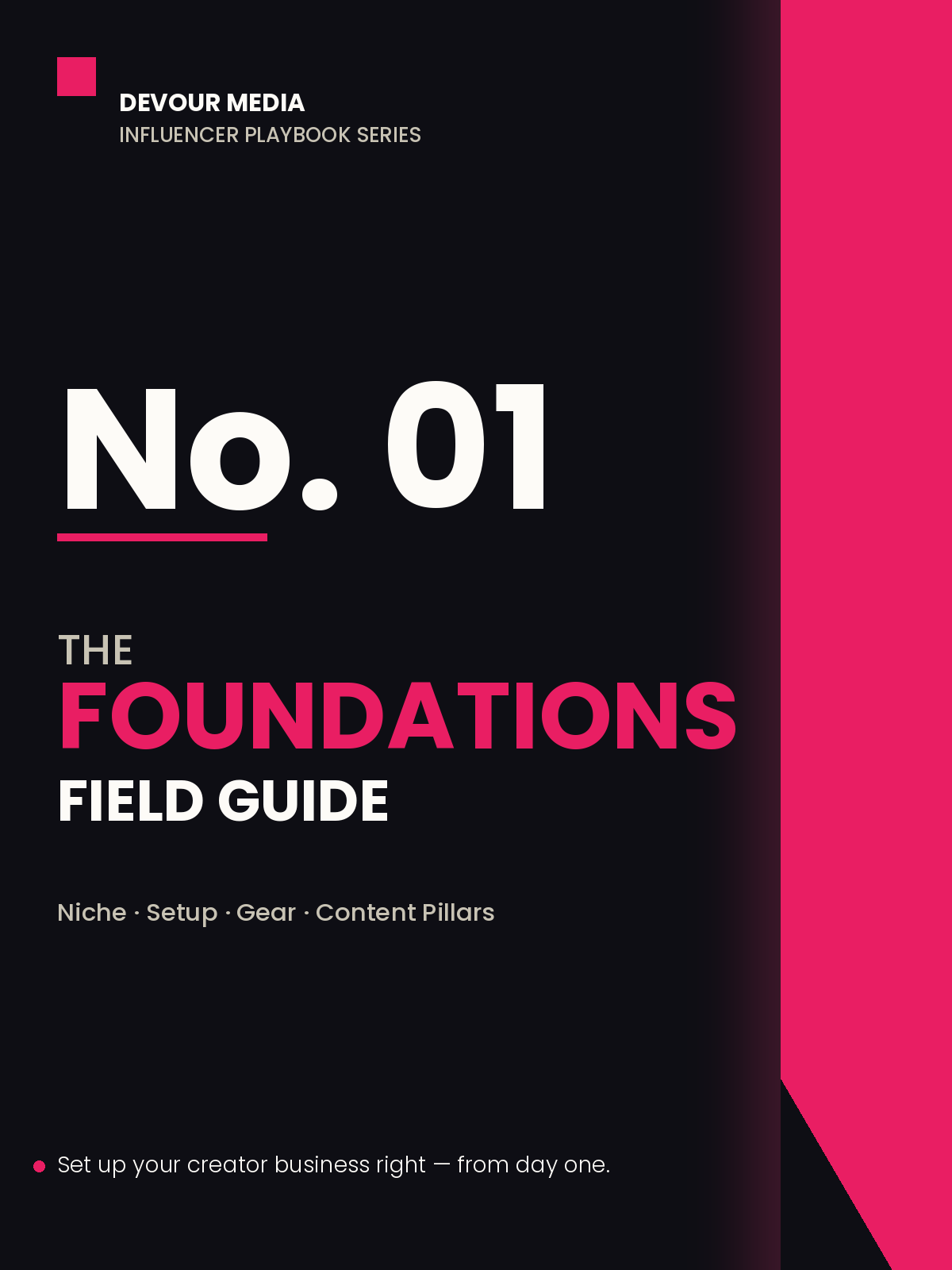 The Foundations Field Guide — Influencer Playbook No. 1